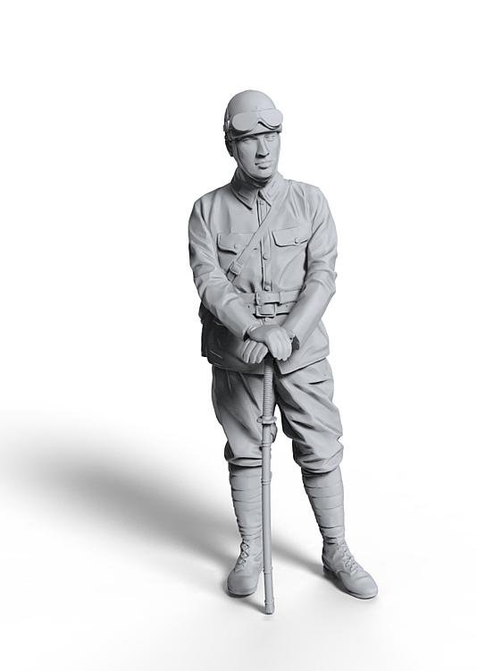 WWI Japanischer Panzer Kommandant WWI Japanischer Panzer Kommandant von Hasegawa