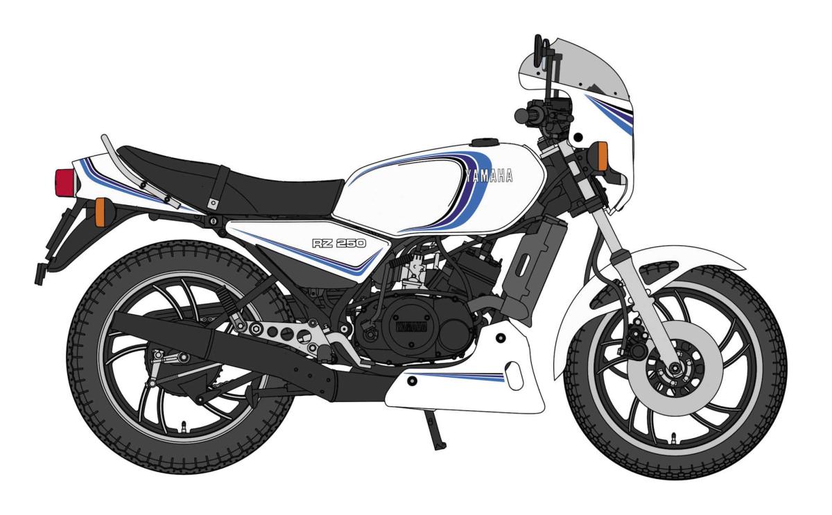 Yamaha RZ250, 1982 Yamaha RZ250, 1982 von Hasegawa