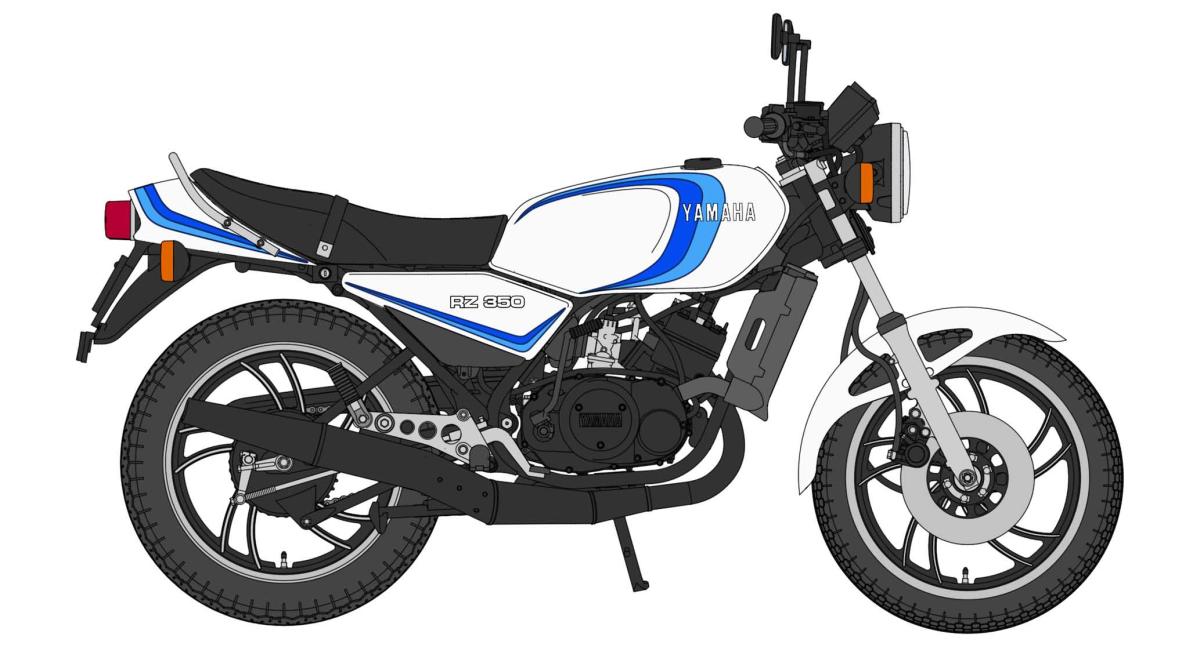 Yamaha RZ350, 1981 Yamaha RZ350, 1981 von Hasegawa