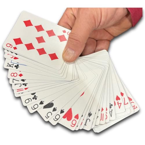 Hat Trick Magic Card Illusions for Beginner to Professional Wizards - Appearing, Teleporting, Transforming Miracles (Red Mirage Deck) von Hat Trick Magic