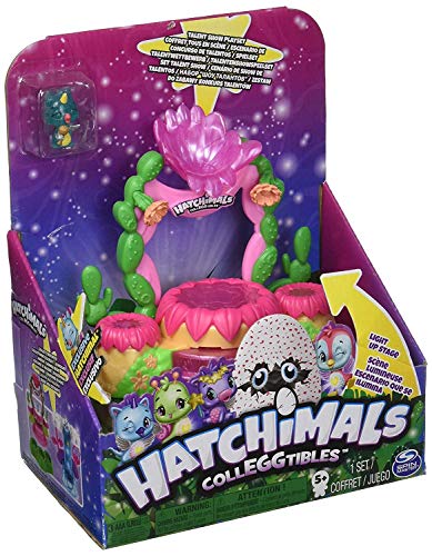 Hatchimals 6044155 Colleggtibles Shimmering Sands Talent Show Spielset, Multicolour von Hatchimals