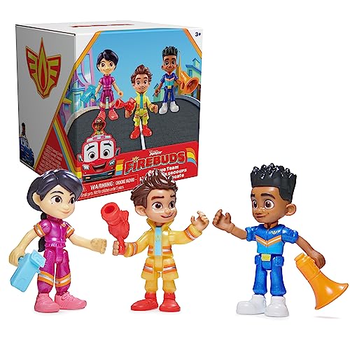 Disney Junior 6067683 – Set mit 3 Sammelspielzeugen – BO, Jayden und Violet mit Zubehör, 6067683 – Kinderspielzeug 3 Jahre + von Hatchimals