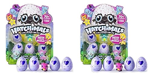Hatchimals - CollEGGtibles - 4-Pack + Bonus (Styles & Colors May Vary) - Bundle of Two von Hatchimals