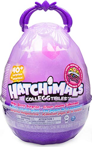 Hatchimals CollEGGtibles Mega - Geheimüberraschung mit 10 exklusiven 1 Pixies Royal von Hatchimals