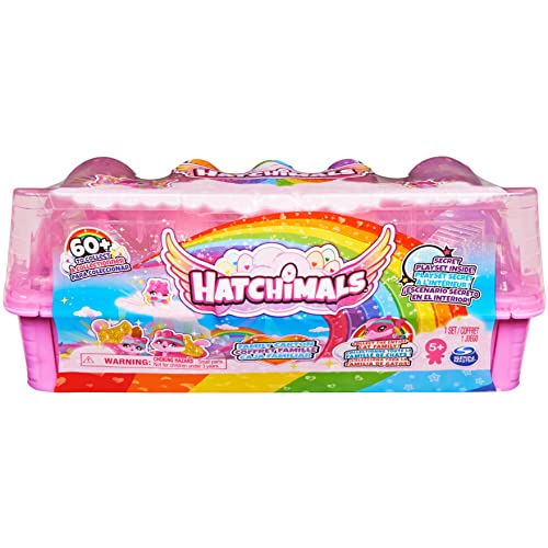 Hatchimals Family Adventures Eierkarton mit Katzen-Familie, Spielset mit 10 CollEGGtibles-Figuren und 2 Zubehörteilen, Spielzeug für Mädchen ab 5 Jahren Hatchimals Family Adventures Eierkarton mit Katzen-Familie, Spielset mit 10 CollEGGtibles-Figuren und 2 Zubehörteilen, Spielzeug für Mädchen ab 5 Jahren von Hatchimals