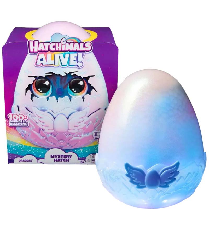 Hatchimals Kuscheltier - Lebendige Mysterienluke - Draggle - Gem - Hatchimals - One Size - Kuscheltiere Hatchimals Kuscheltier - Lebendige Mysterienluke - Draggle - Gem - Hatchimals - One Size - Kuscheltiere von Hatchimals