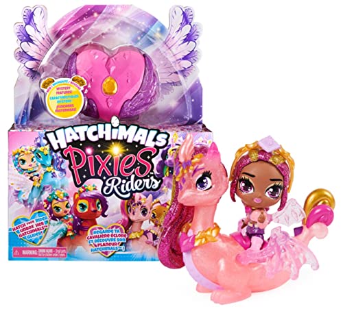 Hatchimals Pixies Riders Crystal Charlotte Pixie und Draggle - Sammelfigur und Fabelwesen zum Reiten und vielen Überraschungen Hatchimals Pixies Riders Crystal Charlotte Pixie und Draggle - Sammelfigur und Fabelwesen zum Reiten und vielen Überraschungen von Hatchimals