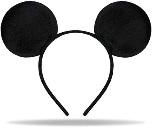 Haarreifen mit Maus Ohren | Micky Mouse Ears in schwarz | Kopfschmuck für Kinder, Damen & Herren | Haarschmuck Accesiore für Motto Party, Karneval & Fasching Haarreifen mit Maus Ohren | Micky Mouse Ears in schwarz | Kopfschmuck für Kinder, Damen & Herren | Haarschmuck Accesiore für Motto Party, Karneval & Fasching von Hatstar