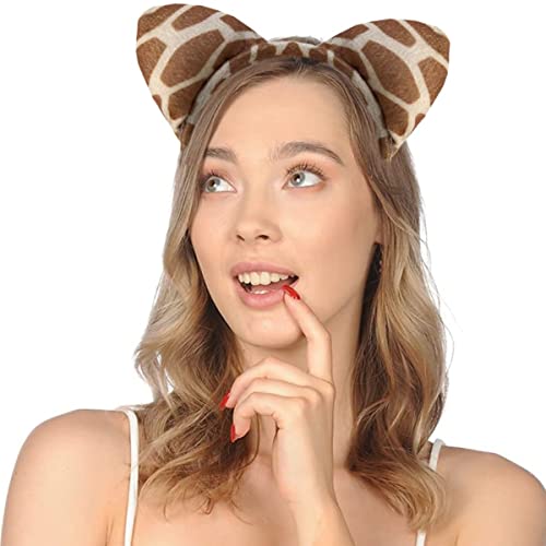 Hatstar Giraffe Haarreif | Kinder & Damen Stirnband mit Giraffen Ohren | Giraffenhörner Haarschmuck Accessoire für Karneval Fasching Kostüm Motto Party´s Hatstar Giraffe Haarreif | Kinder & Damen Stirnband mit Giraffen Ohren | Giraffenhörner Haarschmuck Accessoire für Karneval Fasching Kostüm Motto Party´s von Hatstar