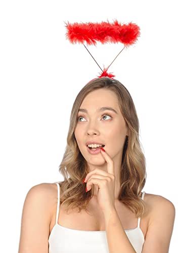 Hatstar Heiligenschein rot | Engel Haarreif | Amor | Gefallener Engel | als Accesoire zu Halloween, Valentinstag, Karneval, Fasching Hatstar Heiligenschein rot | Engel Haarreif | Amor | Gefallener Engel | als Accesoire zu Halloween, Valentinstag, Karneval, Fasching von Hatstar