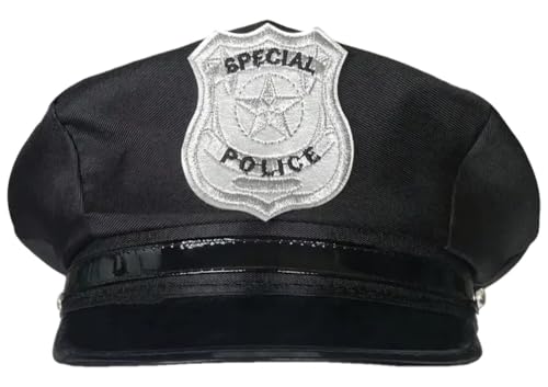 Hatstar Polizeimütze | Polizei Mütze Hut Cap | Schirmmütze für Damen, Männer, Erwachsene & Kinder | Kostüm Kopfbedeckung für Karneval, Fasching und Festival Hatstar Polizeimütze | Polizei Mütze Hut Cap | Schirmmütze für Damen, Männer, Erwachsene & Kinder | Kostüm Kopfbedeckung für Karneval, Fasching und Festival von Hatstar
