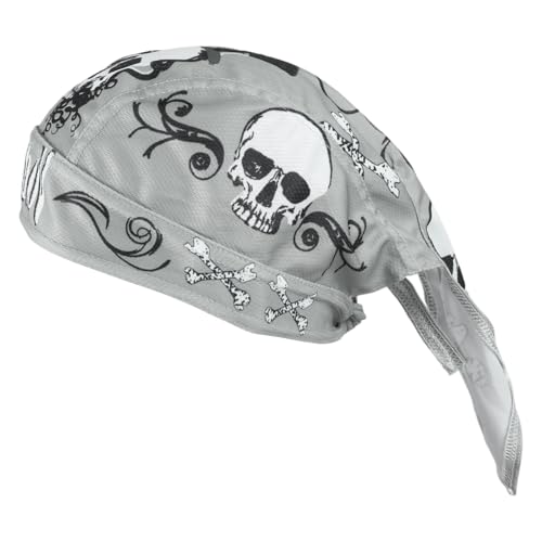 Cooler Piratenhut für Damen und Herren, modisch, verstellbar, Turban, Haarband, atmungsaktiv, Hiphop-Kopfbedeckung, atmungsaktiver Turban für Outdoor-Aktivitäten Cooler Piratenhut für Damen und Herren, modisch, verstellbar, Turban, Haarband, atmungsaktiv, Hiphop-Kopfbedeckung, atmungsaktiver Turban für Outdoor-Aktivitäten von Hattba