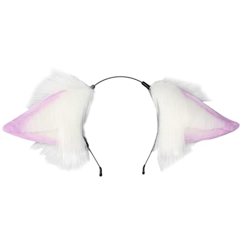 Cosplay Cartoon Charakter Schafsohren Haarreifen Frau Make-up Stirnband für Halloween Cosplay Haarschmuck von Hattba
