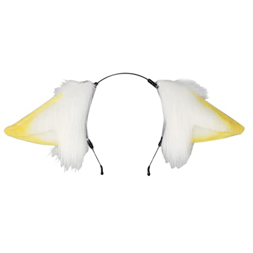 Cosplay Cartoon Charakter Schafsohren Haarreifen Frau Make-up Stirnband für Halloween Cosplay Haarschmuck von Hattba