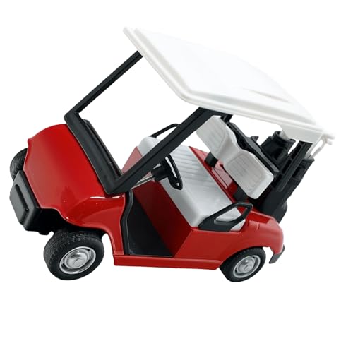 Detailliertes Miniatur-Golf-Fahrzeug, Legierung, Maßstab 1:20, Golfwagen, Pullback-Spielzeug, Ausstellungsstück für Geburtstagsparty, Dekoration, Wagen, Kuchenaufsätze, Dekoration von Hattba