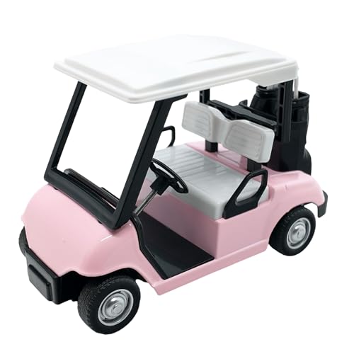 Detailliertes Miniatur-Golf-Fahrzeug, Legierung, Maßstab 1:20, Golfwagen, Pullback-Spielzeug, Ausstellungsstück für Geburtstagsparty, Dekoration, Wagen, Kuchenaufsätze, Dekoration von Hattba