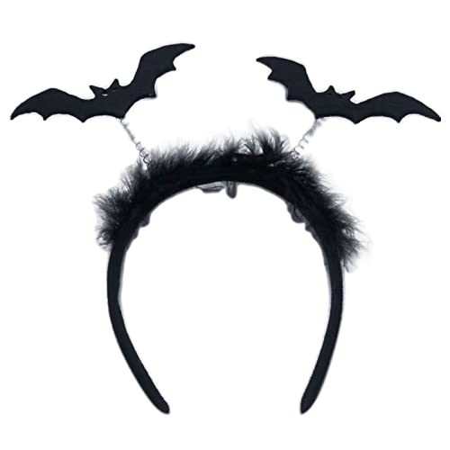 Fledermaus-Stirnband, Halloween für Damen, Fledermaus-Haarreifen, Gothic-Stirnband, Halloween, Cosplay, Gothic, Haarband Fledermaus-Stirnband, Halloween für Damen, Fledermaus-Haarreifen, Gothic-Stirnband, Halloween, Cosplay, Gothic, Haarband von Hattba