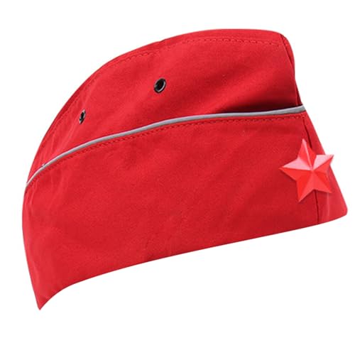 Gewölbter Hut für Damen, Stern, Matrosenhut, Erwachsene, Bühnenshow, gewölbt, Bühnenauftritte, Tänzerin, Kopfbedeckung, Kostüm, Kapitänsparty-Kostüm Gewölbter Hut für Damen, Stern, Matrosenhut, Erwachsene, Bühnenshow, gewölbt, Bühnenauftritte, Tänzerin, Kopfbedeckung, Kostüm, Kapitänsparty-Kostüm von Hattba