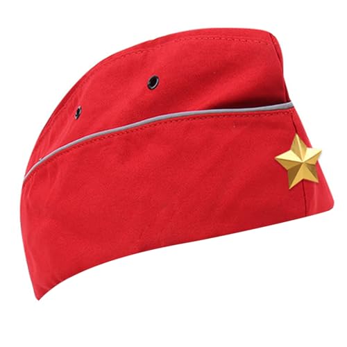 Gewölbter Hut für Damen, Stern, Matrosenhut, Erwachsene, Bühnenshow, gewölbt, Bühnenauftritte, Tänzerin, Kopfbedeckung, Kostüm, Kapitänsparty-Kostüm Gewölbter Hut für Damen, Stern, Matrosenhut, Erwachsene, Bühnenshow, gewölbt, Bühnenauftritte, Tänzerin, Kopfbedeckung, Kostüm, Kapitänsparty-Kostüm von Hattba