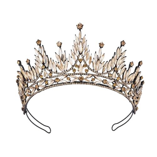 Haarreif für Mädchen, glitzernde Kronen für Königin, Geburtstag, robuste Stirnbänder, Foto-Requisiten, elegantes Kostüm Haarreif für Mädchen, glitzernde Kronen für Königin, Geburtstag, robuste Stirnbänder, Foto-Requisiten, elegantes Kostüm von Hattba