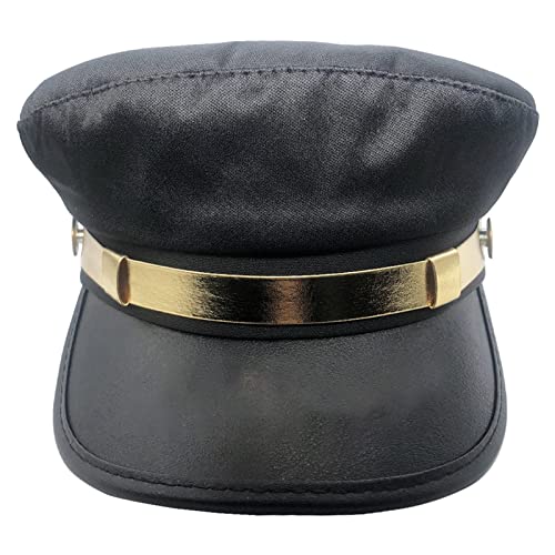 Hut gebogener Hut Yachtkapitän Matrosenkapitän Kostüm Herren Matrosen Kostüm Anime formelle Party Yacht Stirnband von Hattba