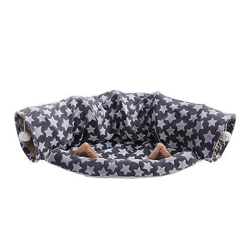 Stern-/Herz-Tunnel, Spielzeug, Spieltunnel, warmes Rohr, Polyester, Versteck für kleine Haustiere, Tunnel für den Innenbereich Stern-/Herz-Tunnel, Spielzeug, Spieltunnel, warmes Rohr, Polyester, Versteck für kleine Haustiere, Tunnel für den Innenbereich von Hattba