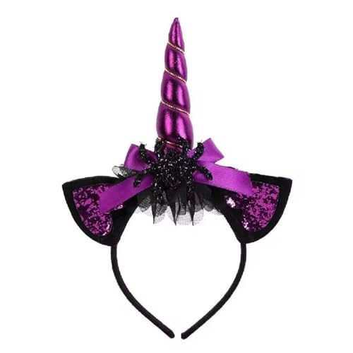 Stirnband mit Weihnachtsmotiven, Party-Requisiten, Zubehör, Pailletten, Einhörner, Stirnreif, Festival, Party, Haarband, Kostüm, Kopfbedeckung, Weihnachts-Einhörner Stirnband mit Weihnachtsmotiven, Party-Requisiten, Zubehör, Pailletten, Einhörner, Stirnreif, Festival, Party, Haarband, Kostüm, Kopfbedeckung, Weihnachts-Einhörner von Hattba