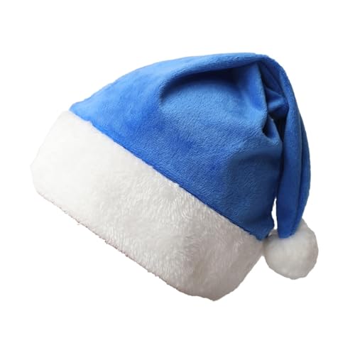 Weihnachtsmütze für Feiertage, Veranstaltungen, Weihnachtsmannmütze für Erwachsene und Kinder, Bommelmütze, Party-Requisiten, Festival-Dekorationen Weihnachtsmütze für Feiertage, Veranstaltungen, Weihnachtsmannmütze für Erwachsene und Kinder, Bommelmütze, Party-Requisiten, Festival-Dekorationen von Hattba