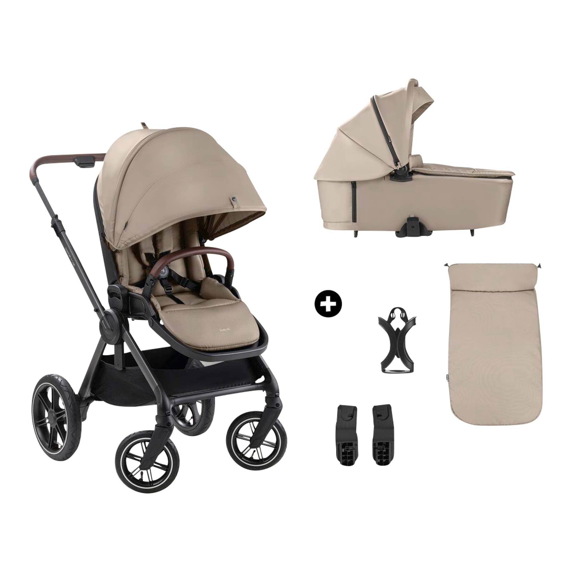 Hauck Kombikinderwagen Comfort N Care Air beige Hauck Kombikinderwagen Comfort N Care Air beige von Hauck