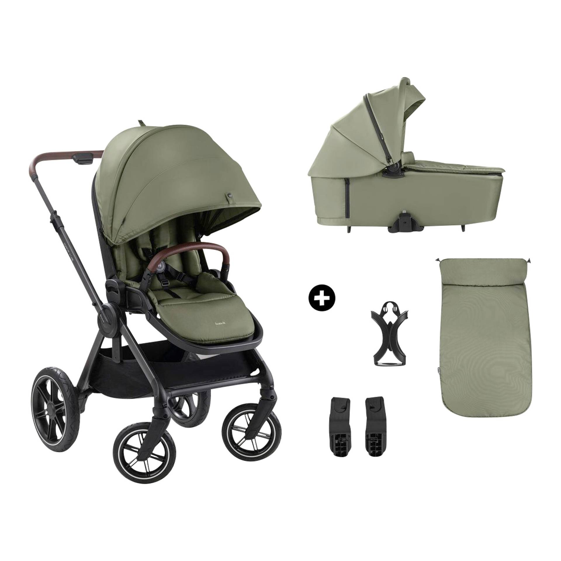 Hauck Kombikinderwagen Comfort N Care oliv Hauck Kombikinderwagen Comfort N Care oliv von Hauck