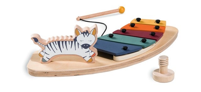 Hauck Play Music Aktivitätsspielzeug für Spieltablett, Zebra Hauck Play Music Aktivitätsspielzeug für Spieltablett, Zebra von Hauck