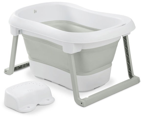 Hauck Wash N Fold Badewanne L, White/Sage Hauck Wash N Fold Badewanne L, White/Sage von Hauck