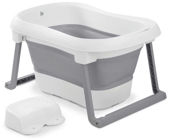 Hauck Wash N Fold Badewanne L, White/Stone Hauck Wash N Fold Badewanne L, White/Stone von Hauck