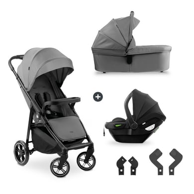 hauck Kinderwagen Shop N Care Trio Set Grey von Hauck