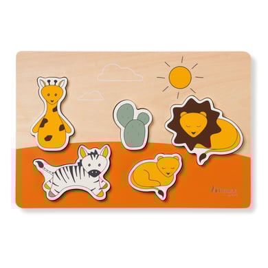 hauck Steckpuzzle Puzzle N Fit Safari von Hauck