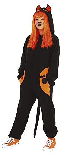 Haunted House- Schwarze Katze Kostüm Kigu Black Cat Inf (Rubies S8531-M) von Haunted House