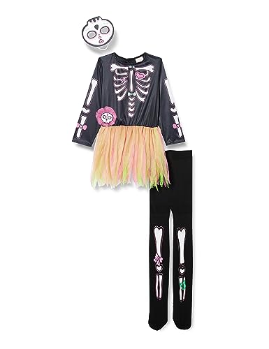 Haunted House S8536-M Esqueleto Sweet Skelita Tutuween Inf Kostüm, Mädchen, Rosa, M von Haunted House
