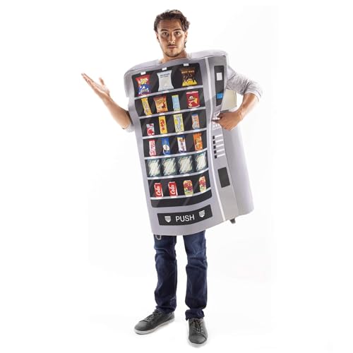 Hauntlook Halloween-Kostüm für Vending-Maschine, lustiges Snack-Essen, für Erwachsene, Männer und Frauen Hauntlook Halloween-Kostüm für Vending-Maschine, lustiges Snack-Essen, für Erwachsene, Männer und Frauen von Hauntlook