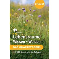 Lebensräume Wiesen und Weiden - das Quartett-Spiel von Haupt Verlag AG