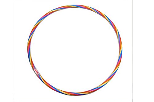 Blue Sky - Hula Hoop - Outdoor-Spiel - 046540A - Mehrfarbig - Kunststoff - 80 cm Durchmesser - Spielzeug für Kinder und Erwachsene - Outdoor-Spiel - Ab 3 Jahren von Haus und Küche
