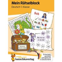 Mein Rätselblock Deutsch 1. Klasse von Hauschka Verlag
