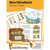 Mein Rätselblock Deutsch 2. Klasse von Hauschka Verlag