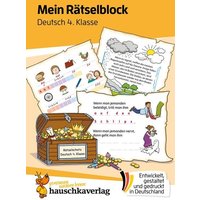 Mein Rätselblock Deutsch 4. Klasse von Hauschka Verlag