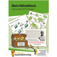 Mein Rätselblock Sachunterricht 3. Klasse von Hauschka Verlag