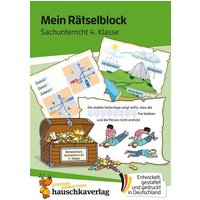 Mein Rätselblock Sachunterricht 4. Klasse von Hauschka Verlag