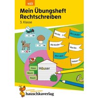 Mein Übungsheft Rechtschreiben 3. Klasse von Hauschka Verlag
