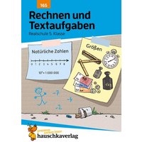 Rechnen und Textaufgaben - Realschule 5. Klasse, A5-Heft von Hauschka Verlag