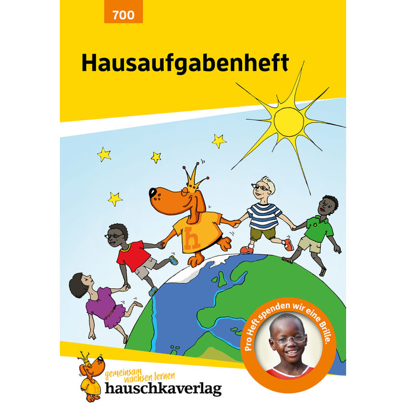 Hausaufgabenheft Grundschule, A5-Heft von Hauschka