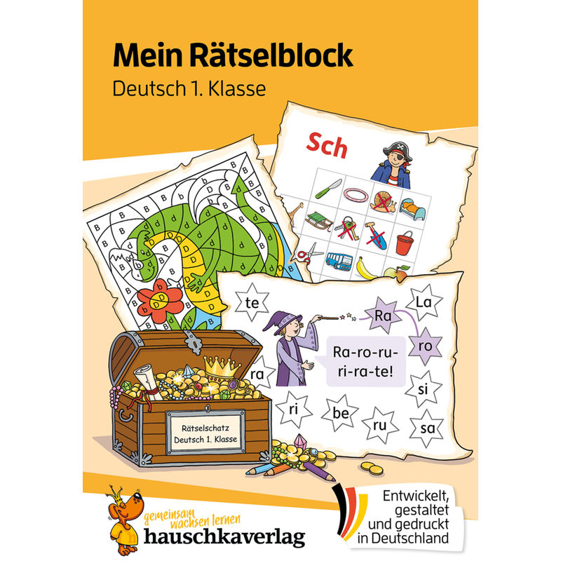 Mein Rätselblock Deutsch 1. Klasse von Hauschka