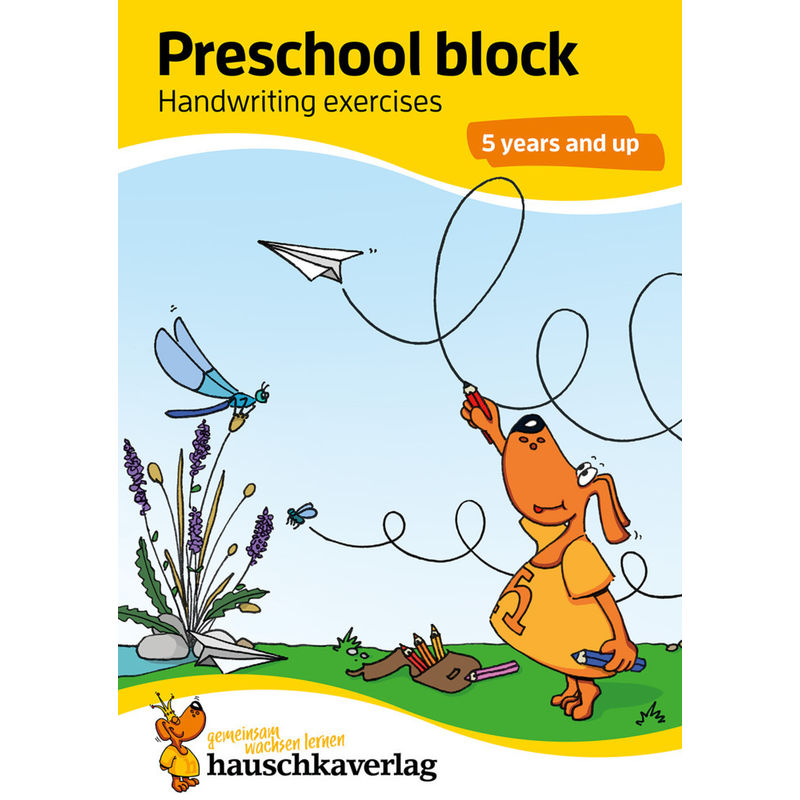 Preschool Activity Book for 5 Years - Boys and Girls - Writing and Tracing Workbook von Hauschka